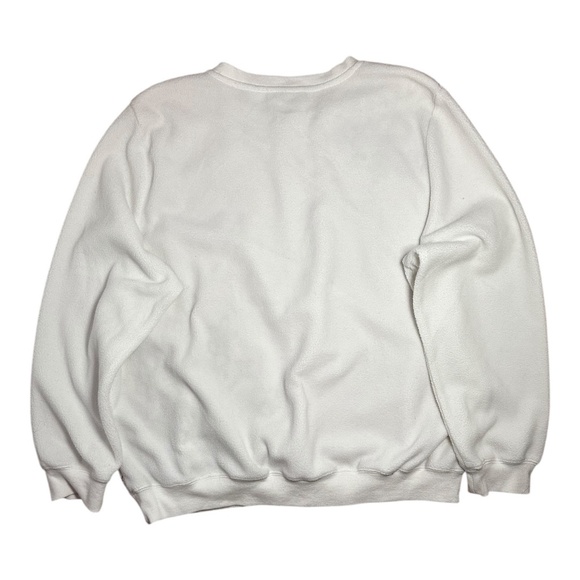 alfred dunner snowflake fleece crewneck pullover - Picture 5 of 6